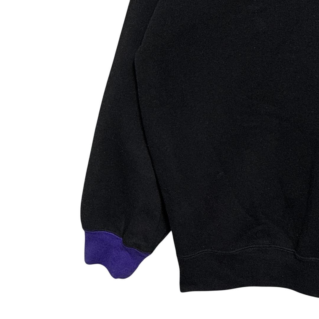 NBA レイカーズ Lee SPORT スウェット トレーナー 刺繍 黒 2XL