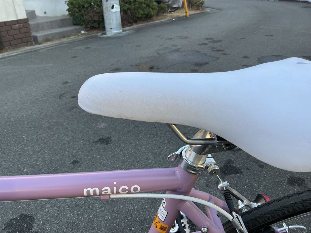 maico クロスバイク ピンク（紅藤）　24インチ【都内手渡し限定】