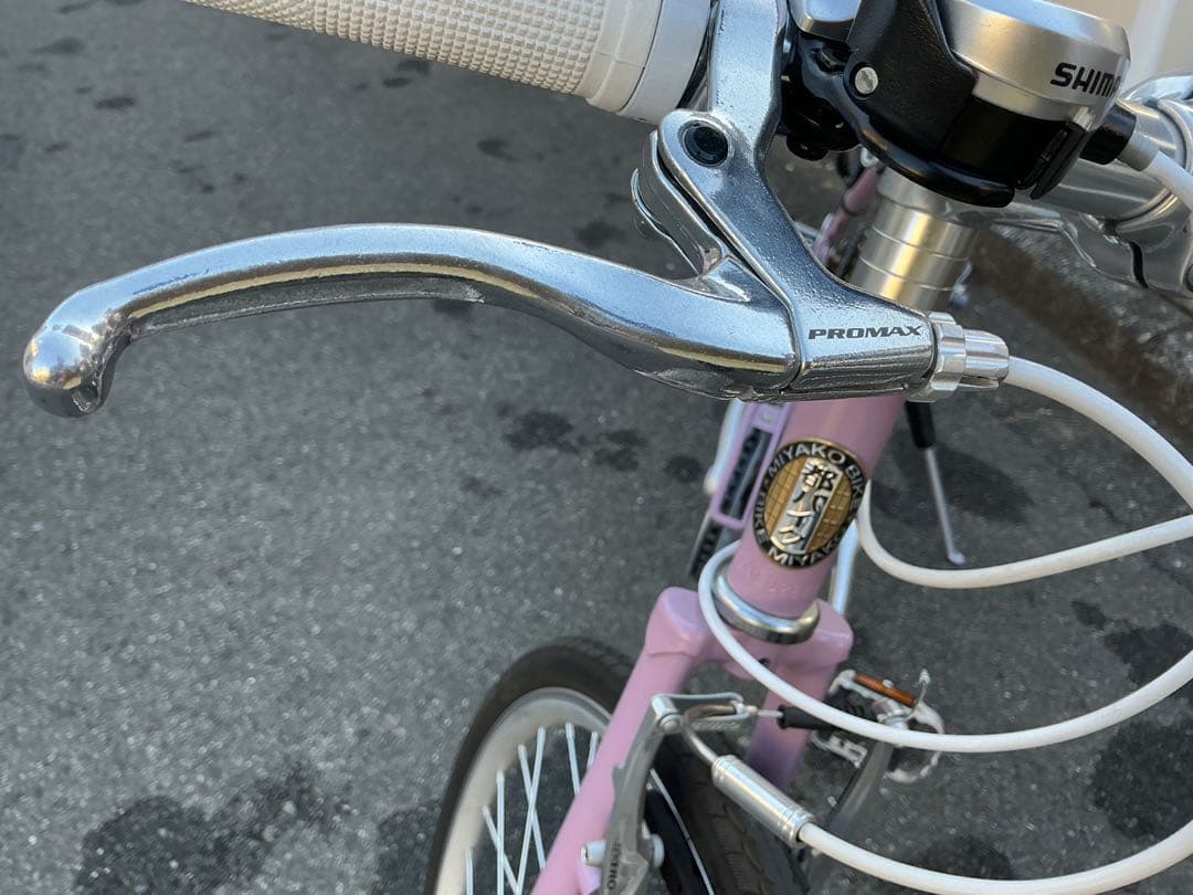 maico クロスバイク ピンク（紅藤）　24インチ【都内手渡し限定】