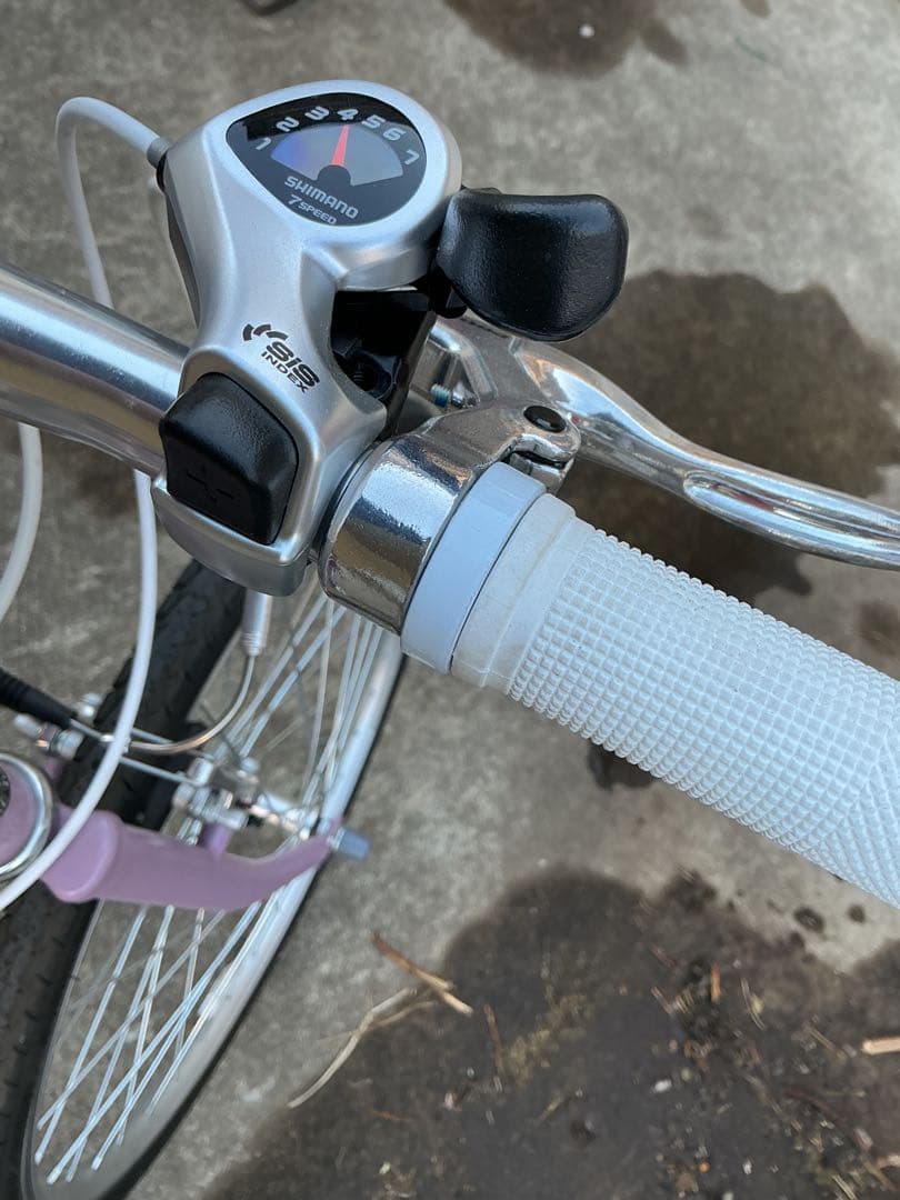 maico クロスバイク ピンク（紅藤）　24インチ【都内手渡し限定】