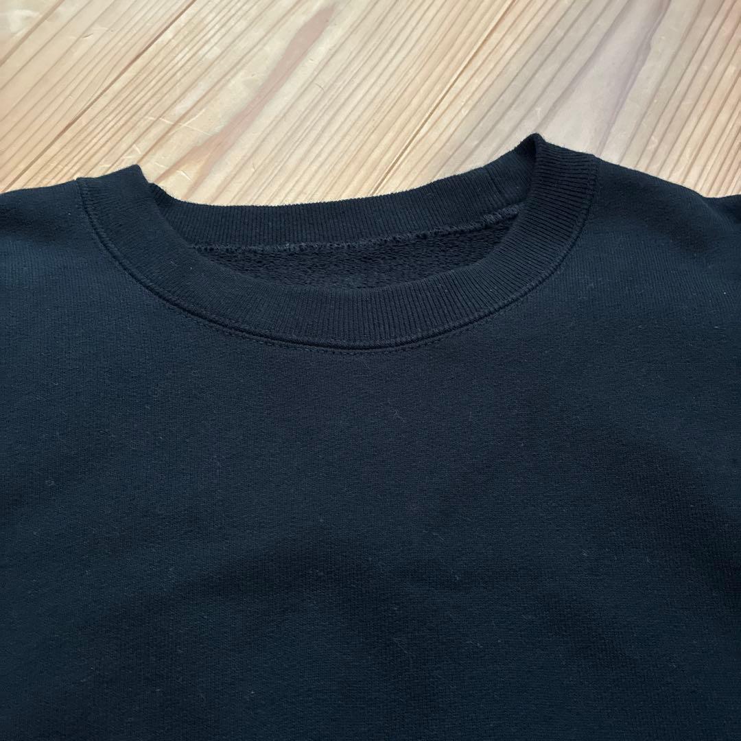 dDdDdDd　SUPER BIG CREW SWEAT BLACK XLサイズ