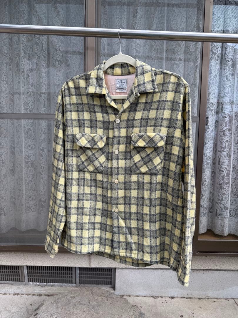 50s 60s 開襟シャツ ヴィンテージシャツ