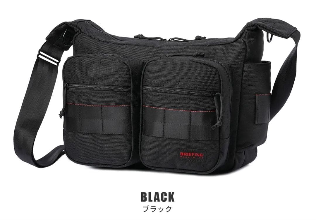 ぷ*時様 300円スタート【未使用級 超美品】ブリーフィング 黒 USA製 現行