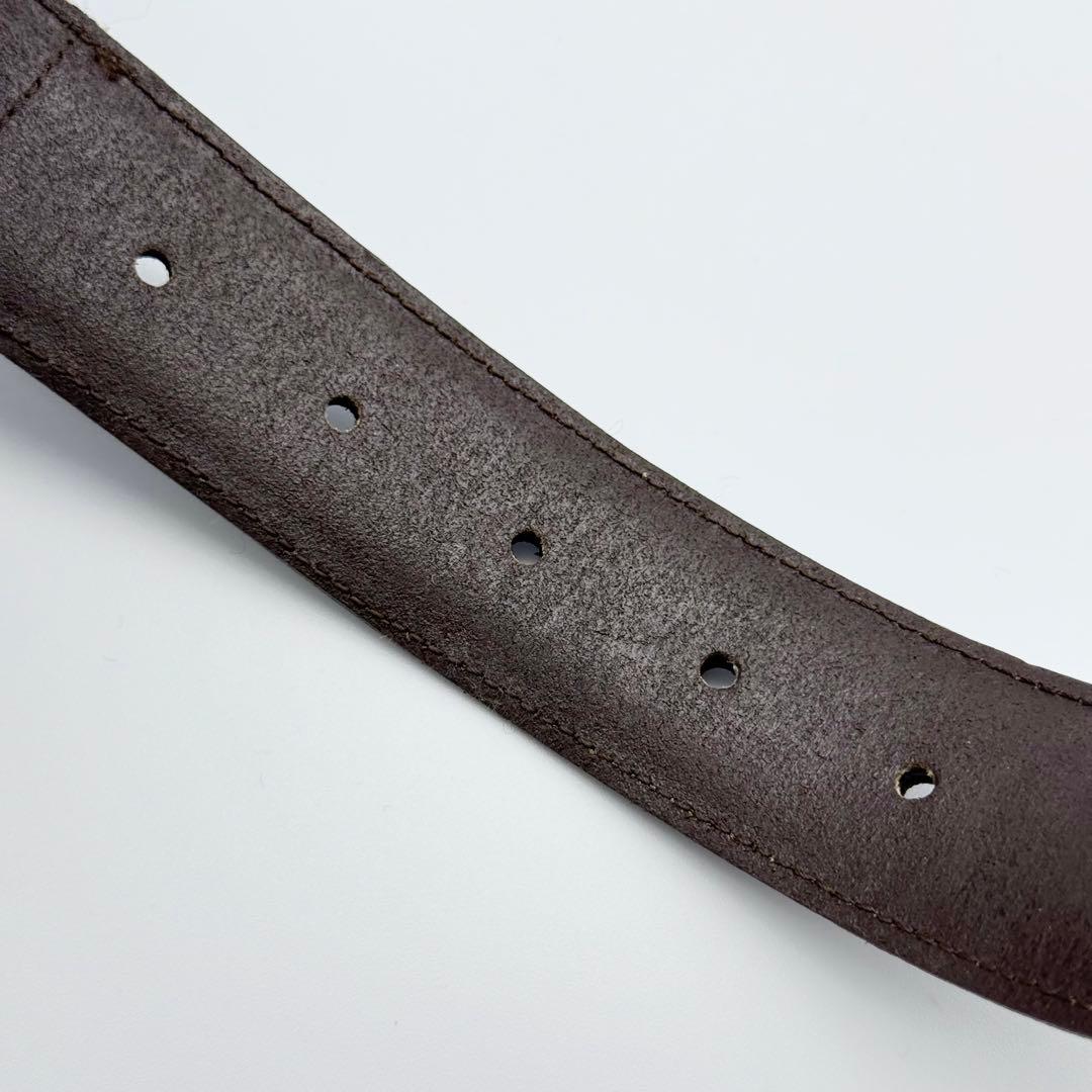 ✨良品✨FENDI ベルト ズッカ柄 FFロゴ レザー ゴールド金具 男女兼用