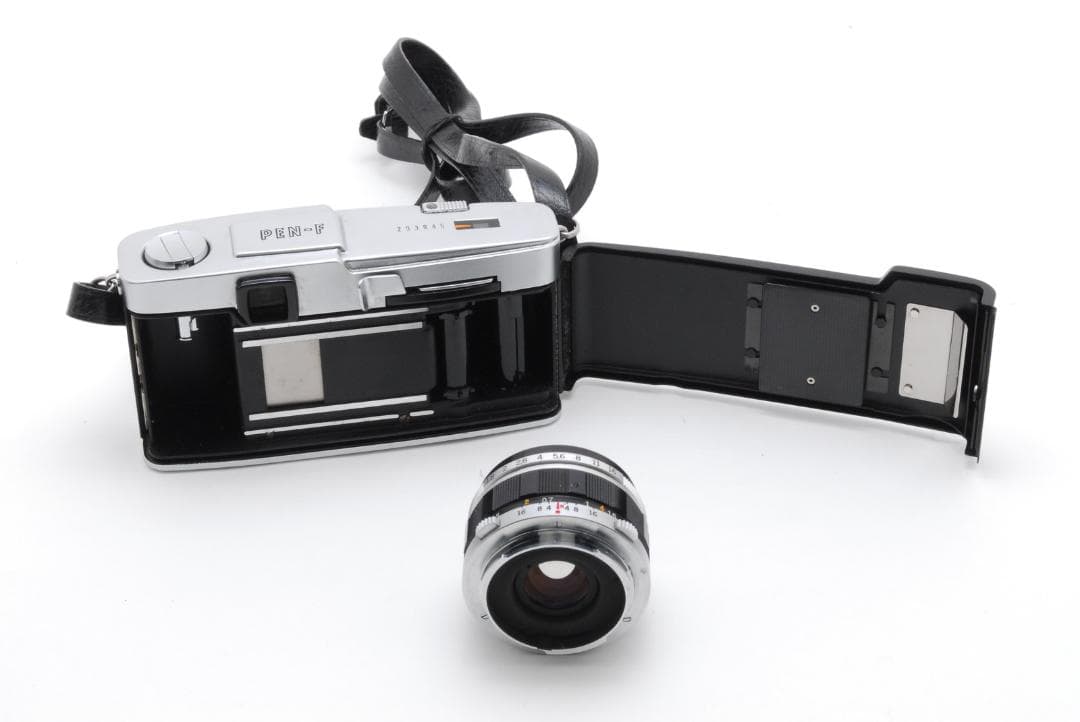 【美品】オリンパス OLYMPUS PEN-F 38mm f1.8 カメラ