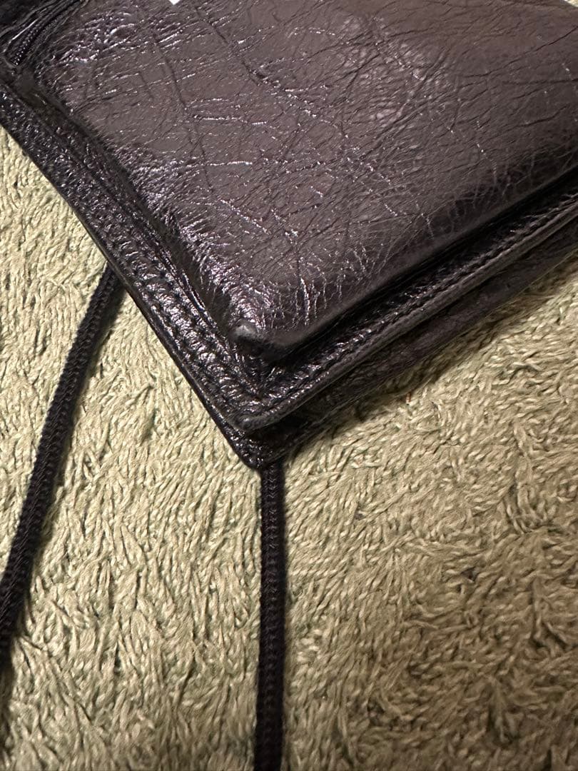 BALENCIAGA ブラックショルダーバッグ