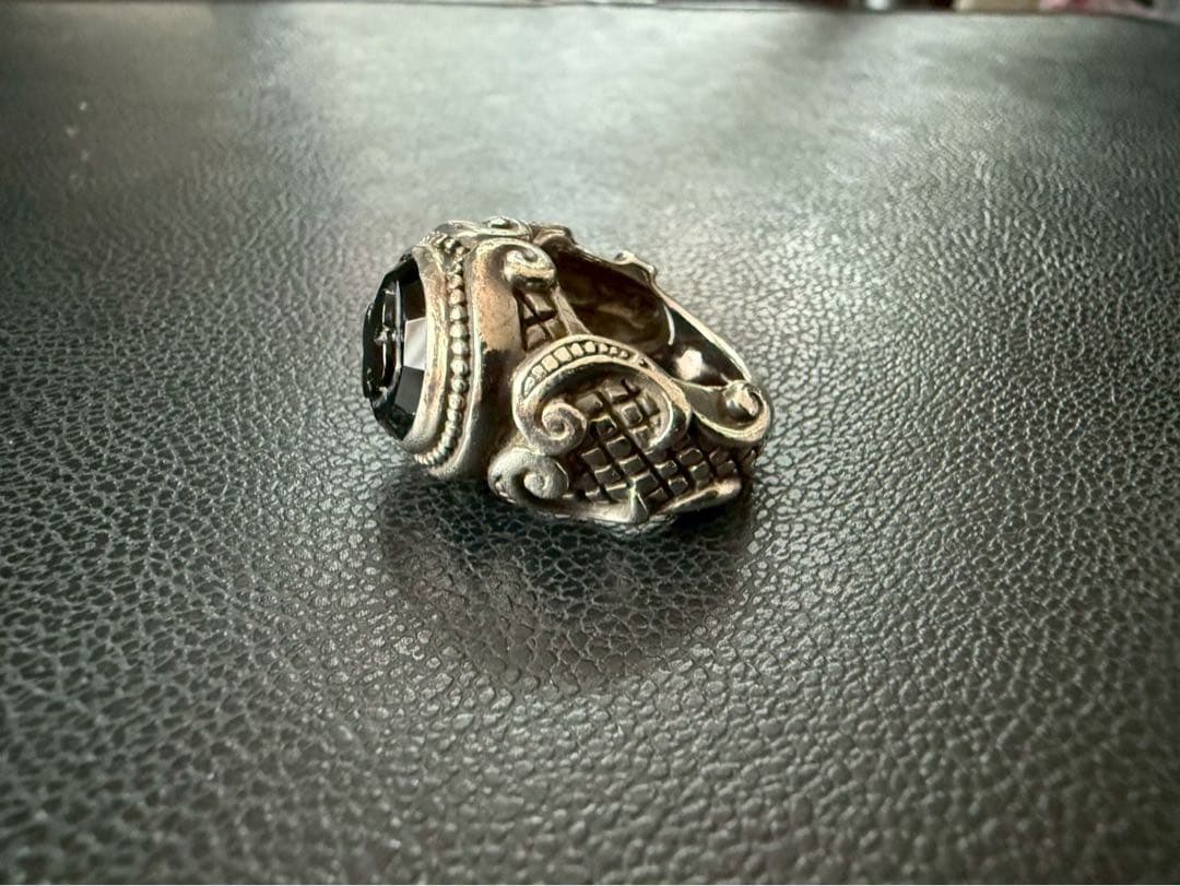 希少✨早い者勝ち‼️ STEPHEN DWECK 925 オニキス クロス　リング