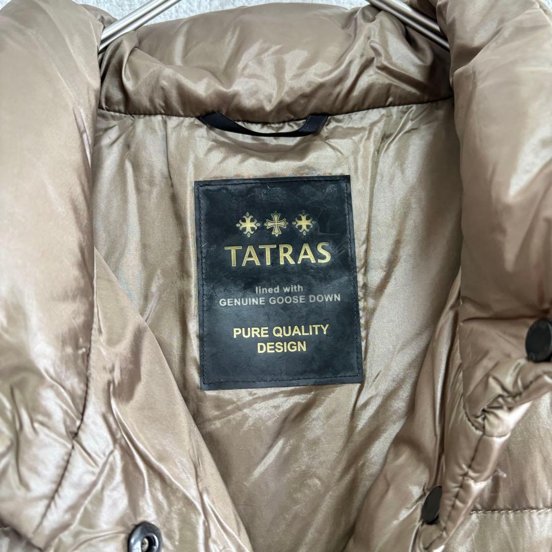 お*む様 高級　TATRAS タトラス ダウン レディース ベージュ 軽量