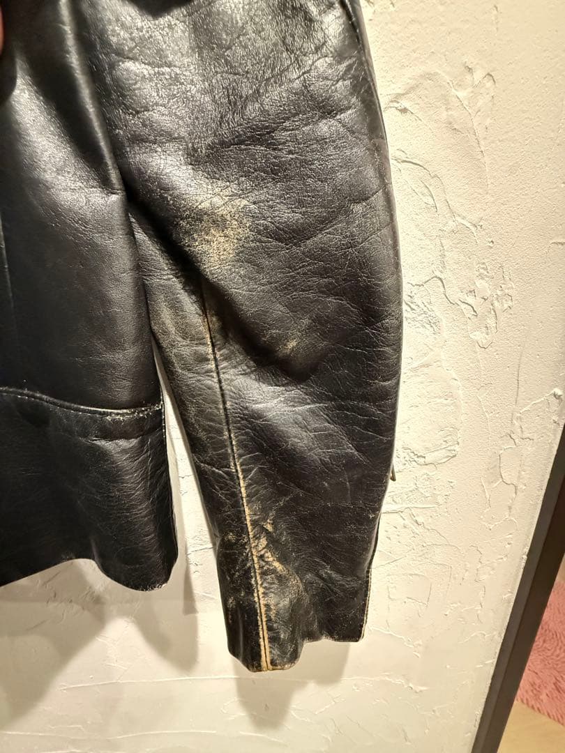 マルタンマルジェラ　ハの字ライダース　ブラック　46