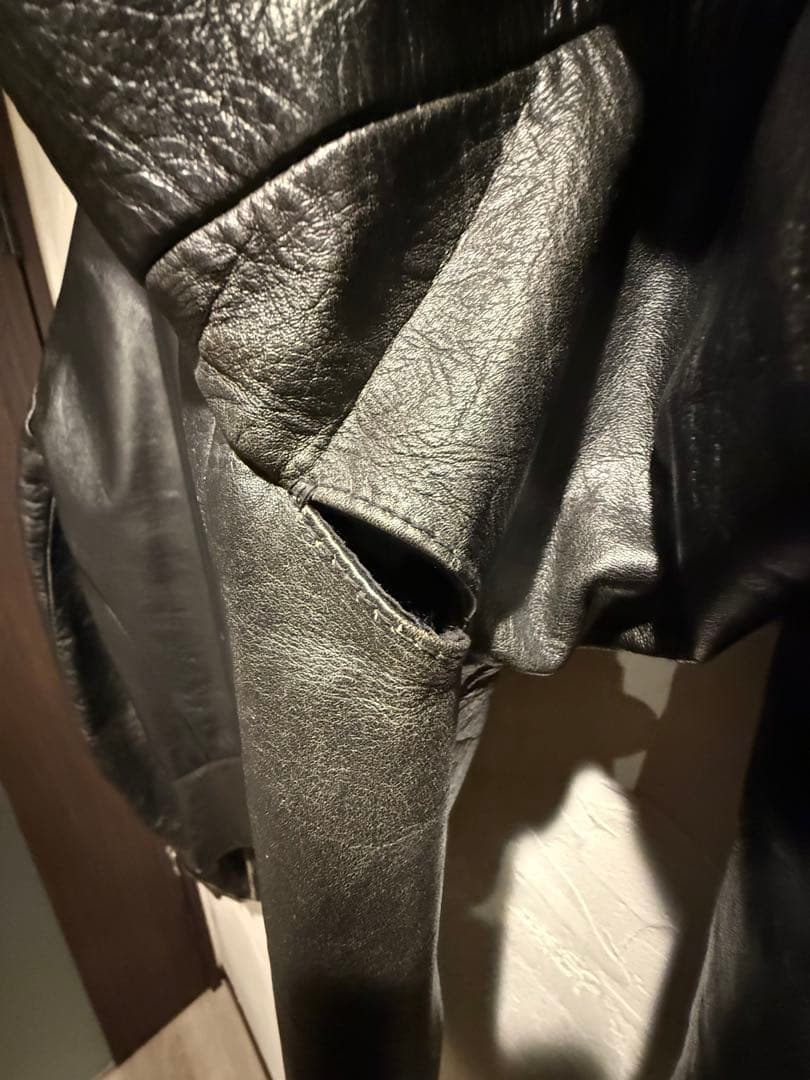 マルタンマルジェラ　ハの字ライダース　ブラック　46