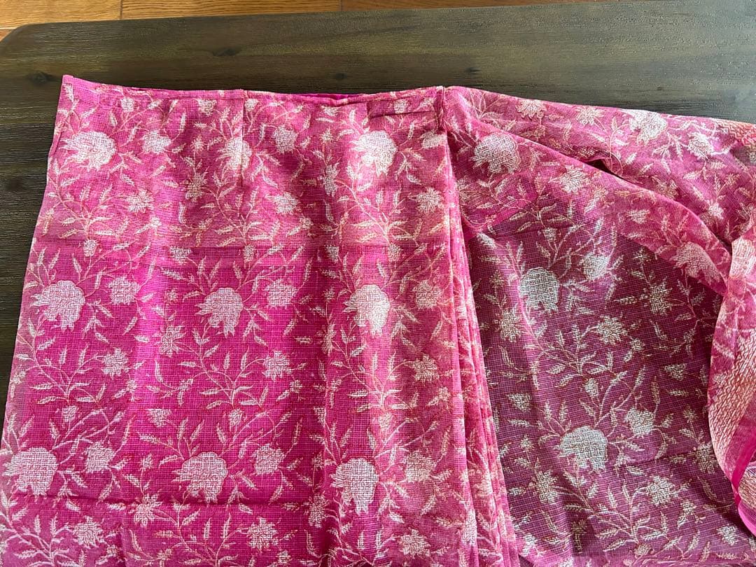 サリー 簡単着用 ワンタッチ Fabindia