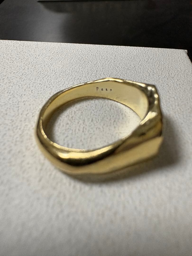 Paso パソ　SV-K12G 15号　ゴールド　リング　kinema