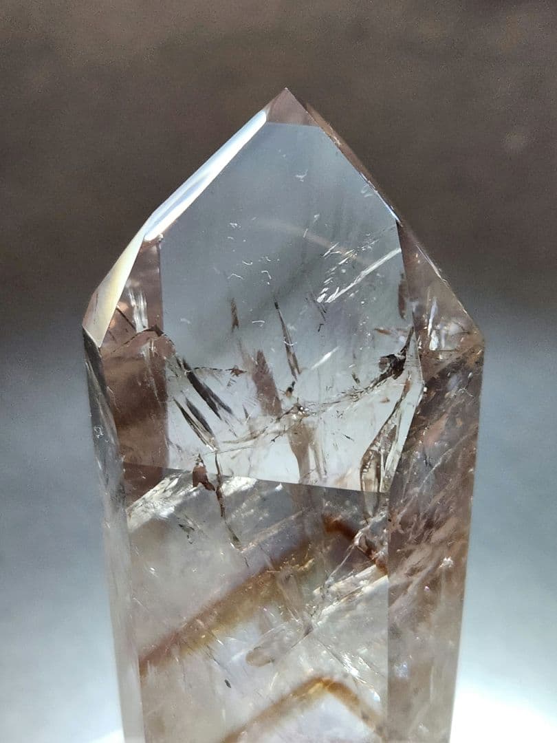 レア✨高品質 パウェライト ファントム アメシスト ポリッシュポイント