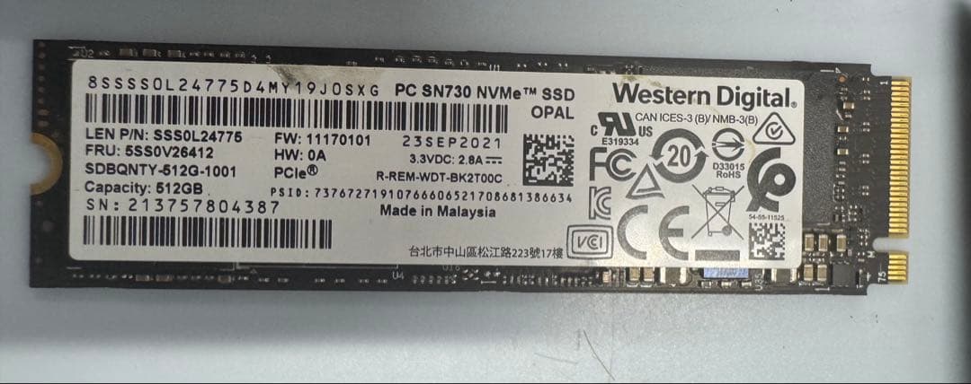 その他 IZ490AE2 + Core i9 11900K + SSD 512GB