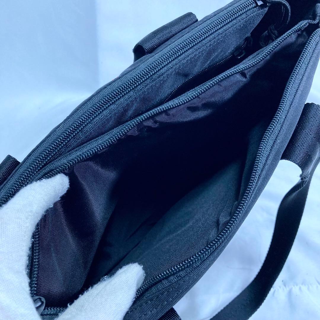 ブリーフィング プロテクション トートバッグ ロゴ 大容量 多機能 A4可 黒