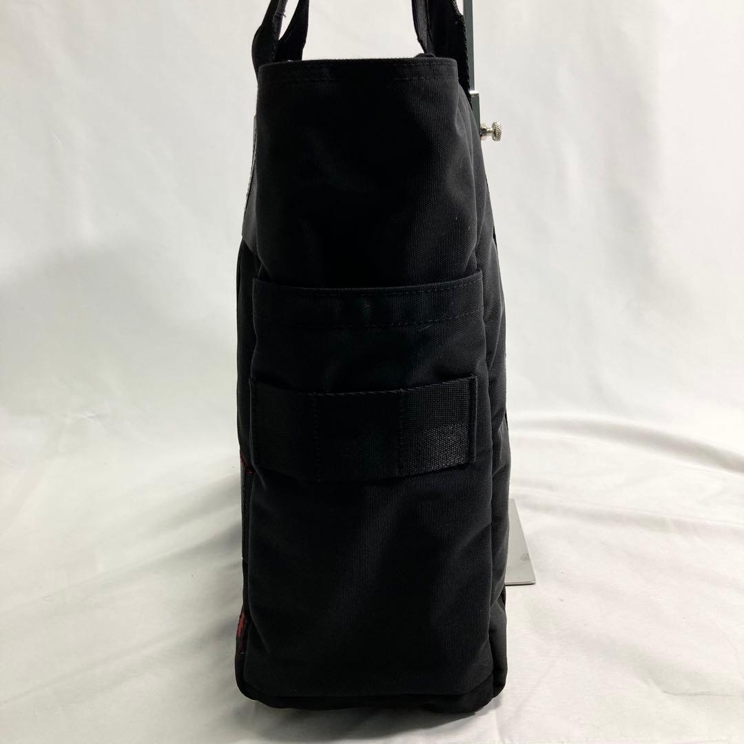 ブリーフィング プロテクション トートバッグ ロゴ 大容量 多機能 A4可 黒