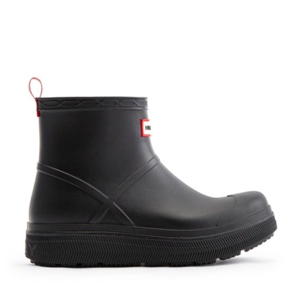 HUNTER ブラック プレイモールデットブーツ 23cm