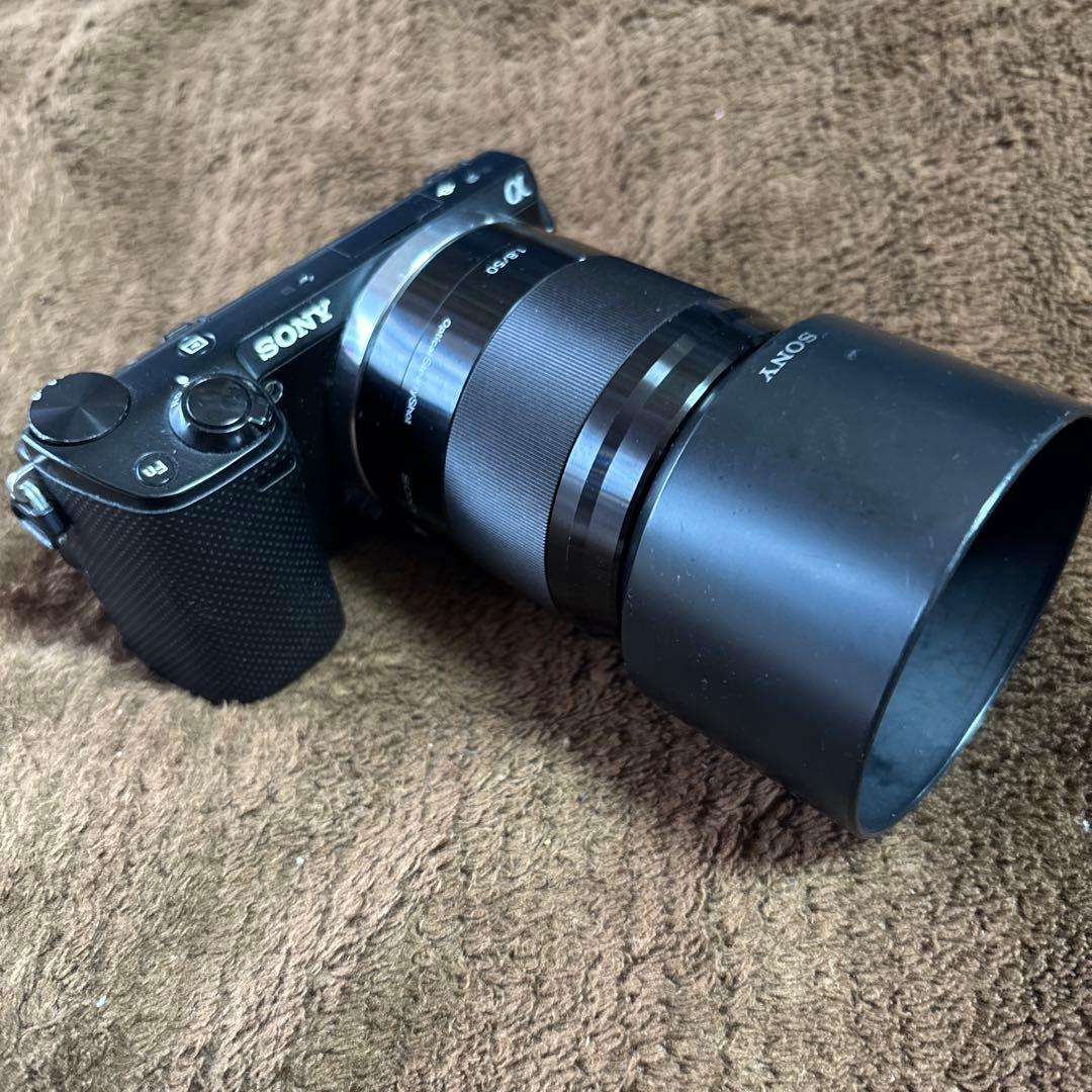SONY ミラーレス一眼カメラ nex5-R. SEL50F18 セット