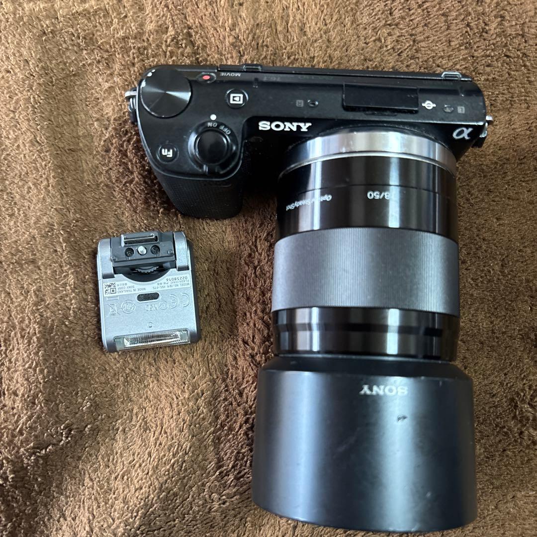 SONY ミラーレス一眼カメラ nex5-R. SEL50F18 セット