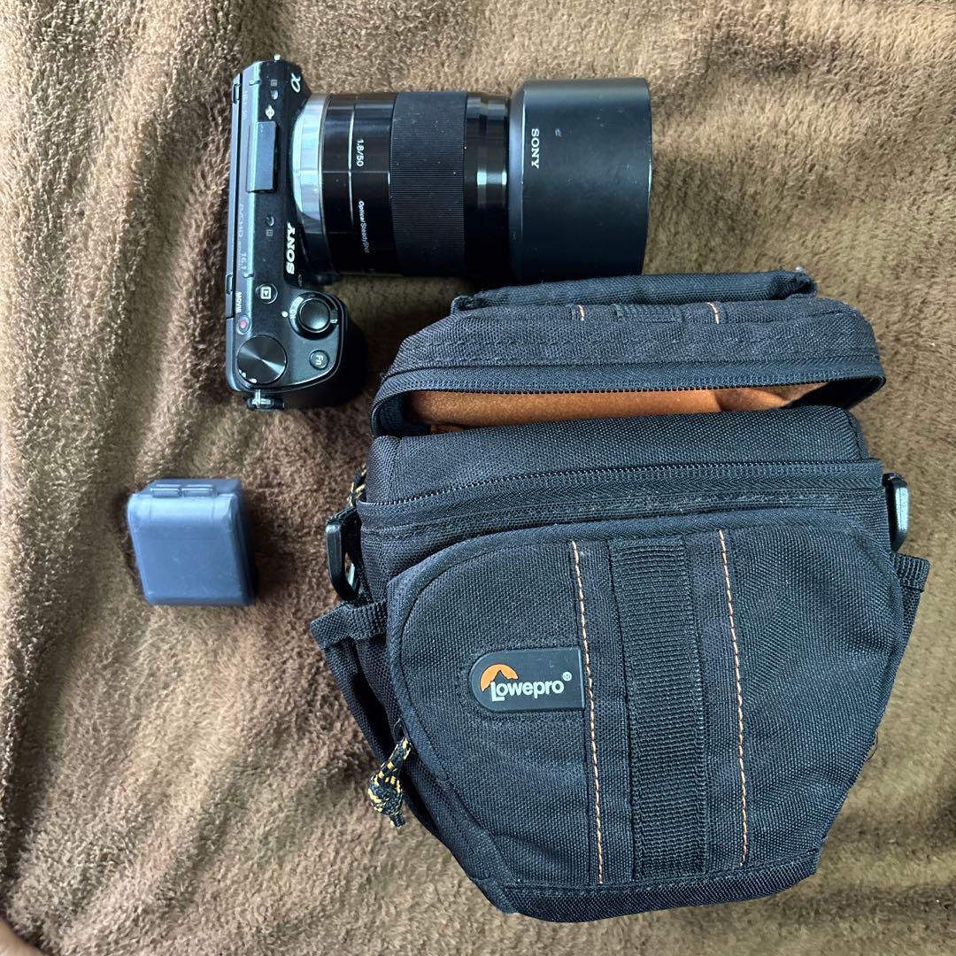 SONY ミラーレス一眼カメラ nex5-R. SEL50F18 セット