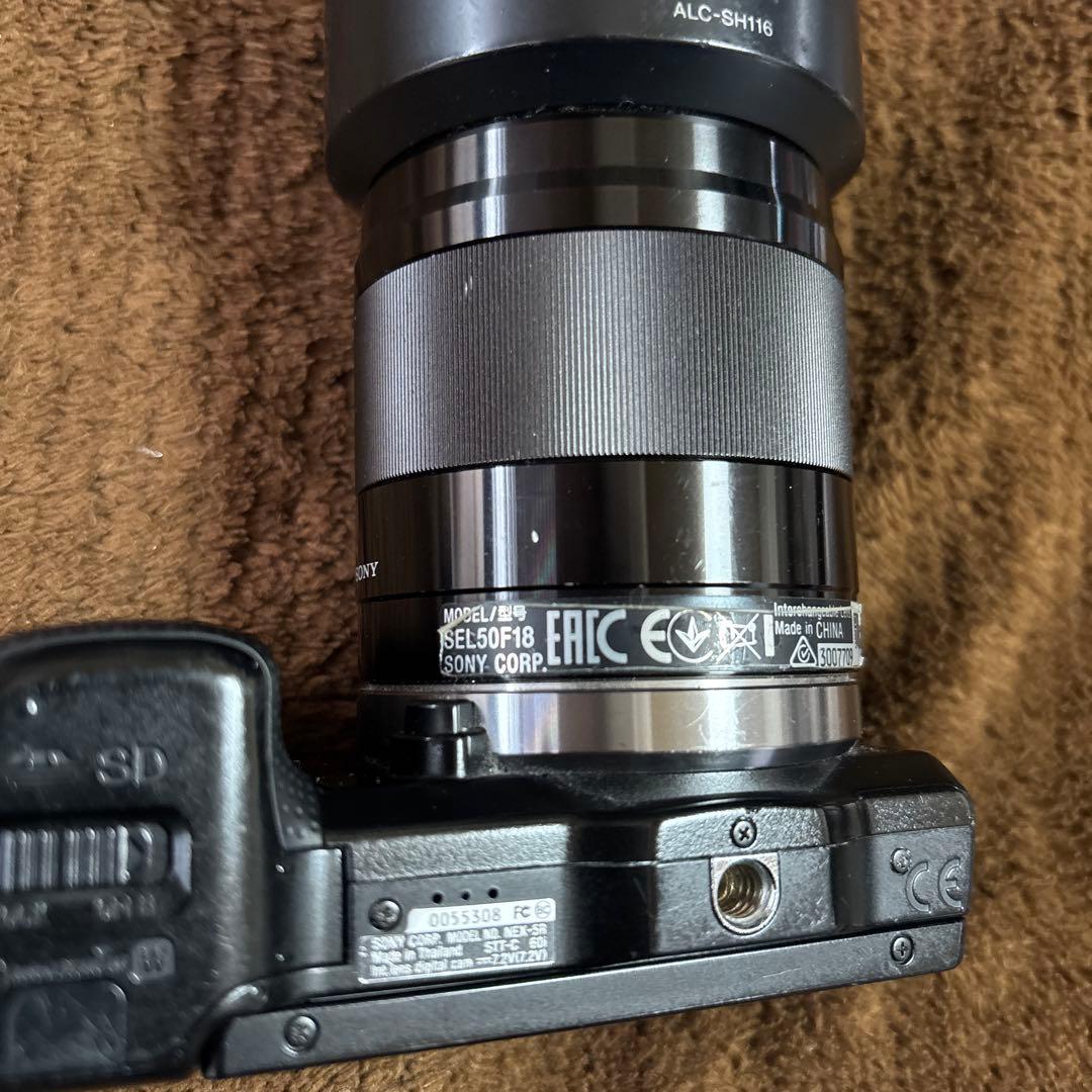 SONY ミラーレス一眼カメラ nex5-R. SEL50F18 セット