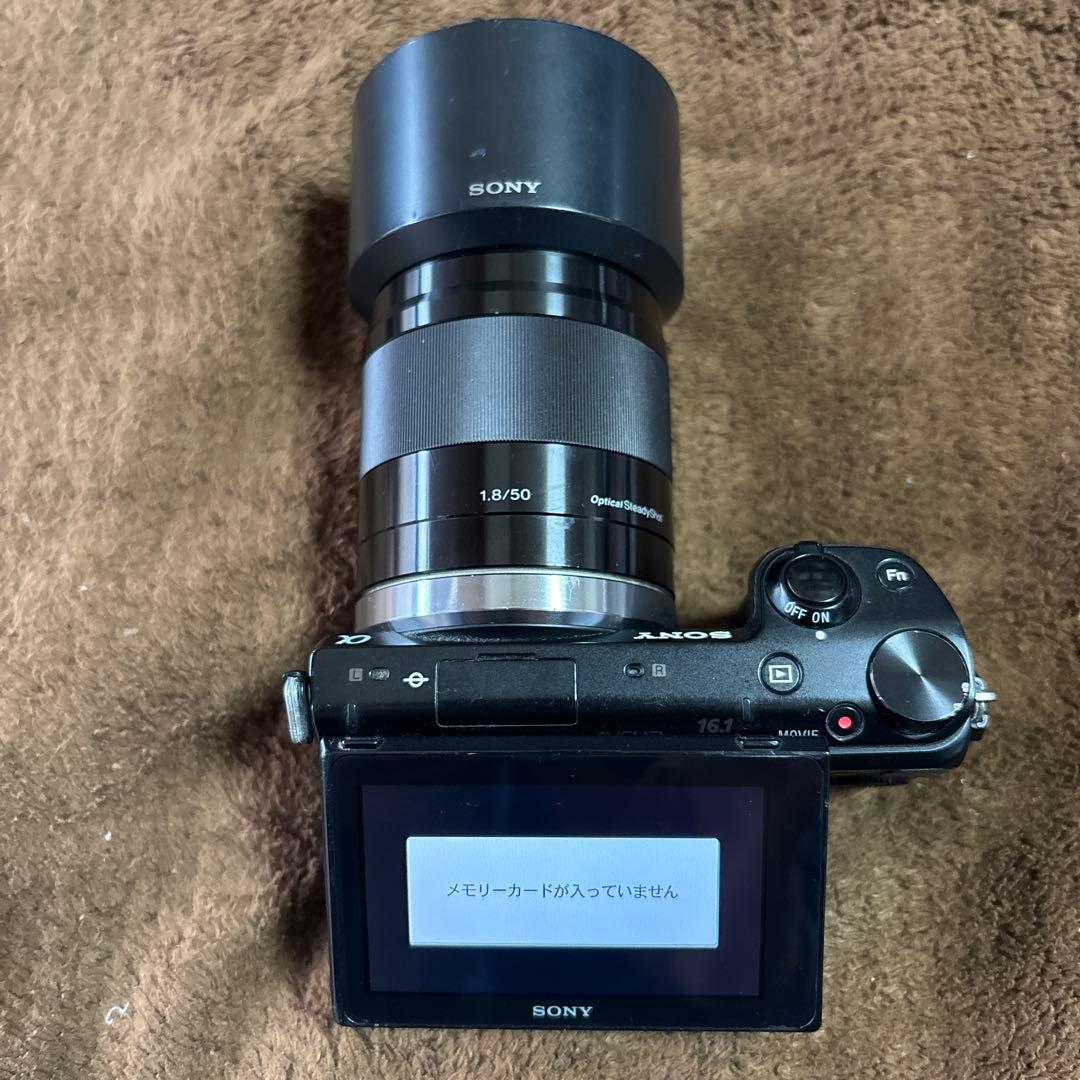 SONY ミラーレス一眼カメラ nex5-R. SEL50F18 セット