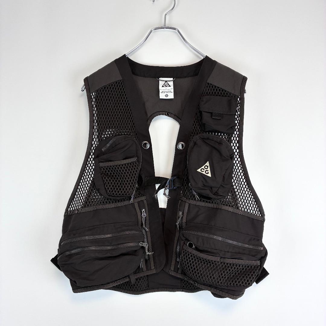 新品 NIKE ACG BUTTLES VEST ナイキ メッシュベスト
