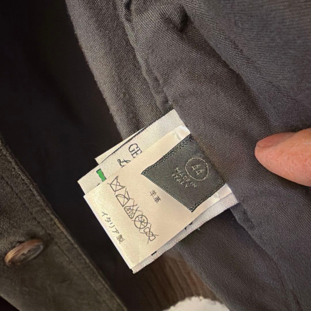 Salvatore Santoro スエードジャケット　ITALY サイズ44