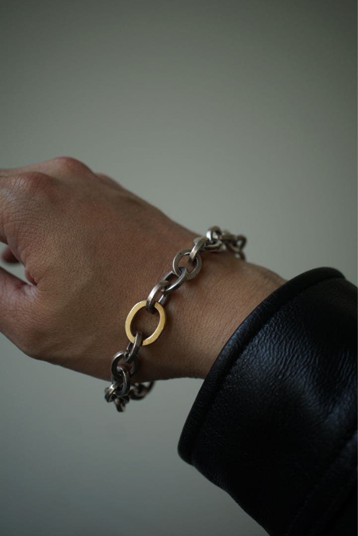 OLD Tiffany&Co. K18 925 ロング ブレスレット 2002