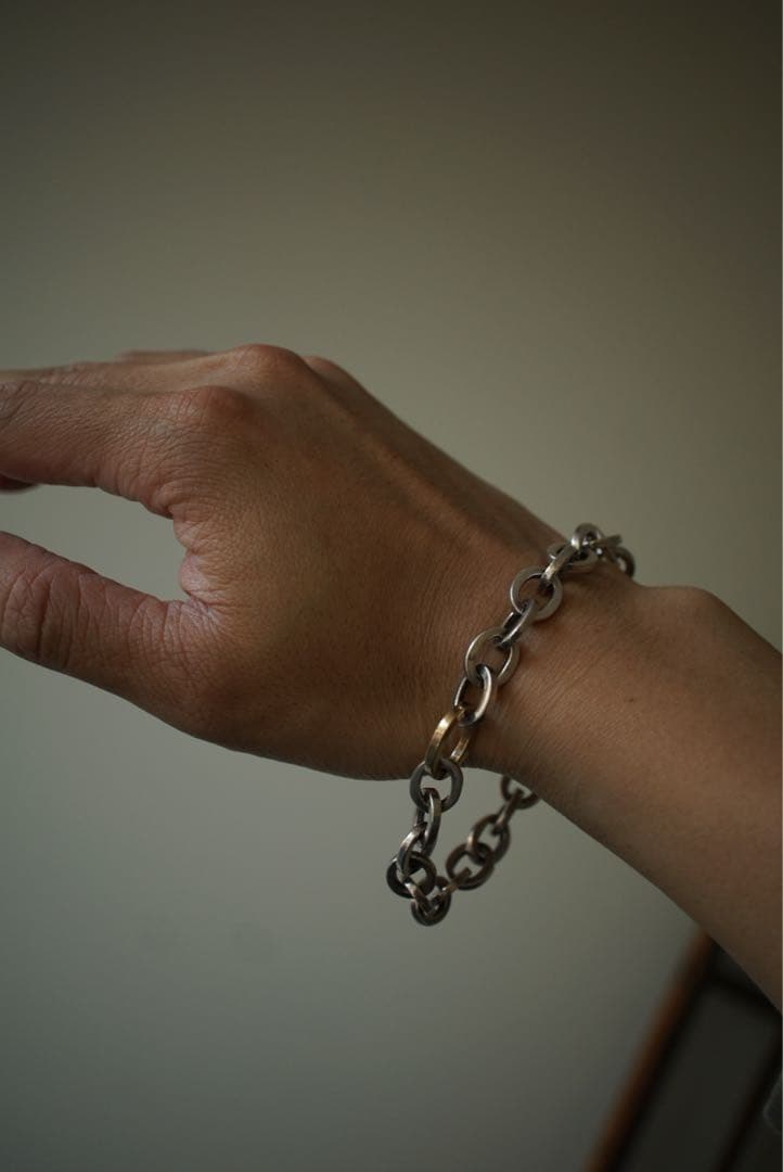 OLD Tiffany&Co. K18 925 ロング ブレスレット 2002