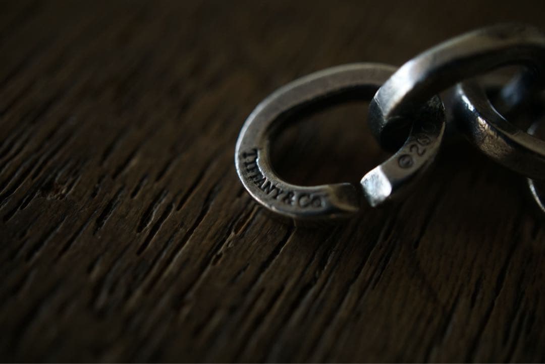 OLD Tiffany&Co. K18 925 ロング ブレスレット 2002