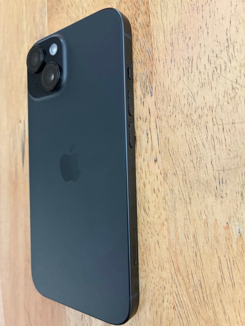 【シオンモンキー】Apple iPhone 15 ブラック 本体