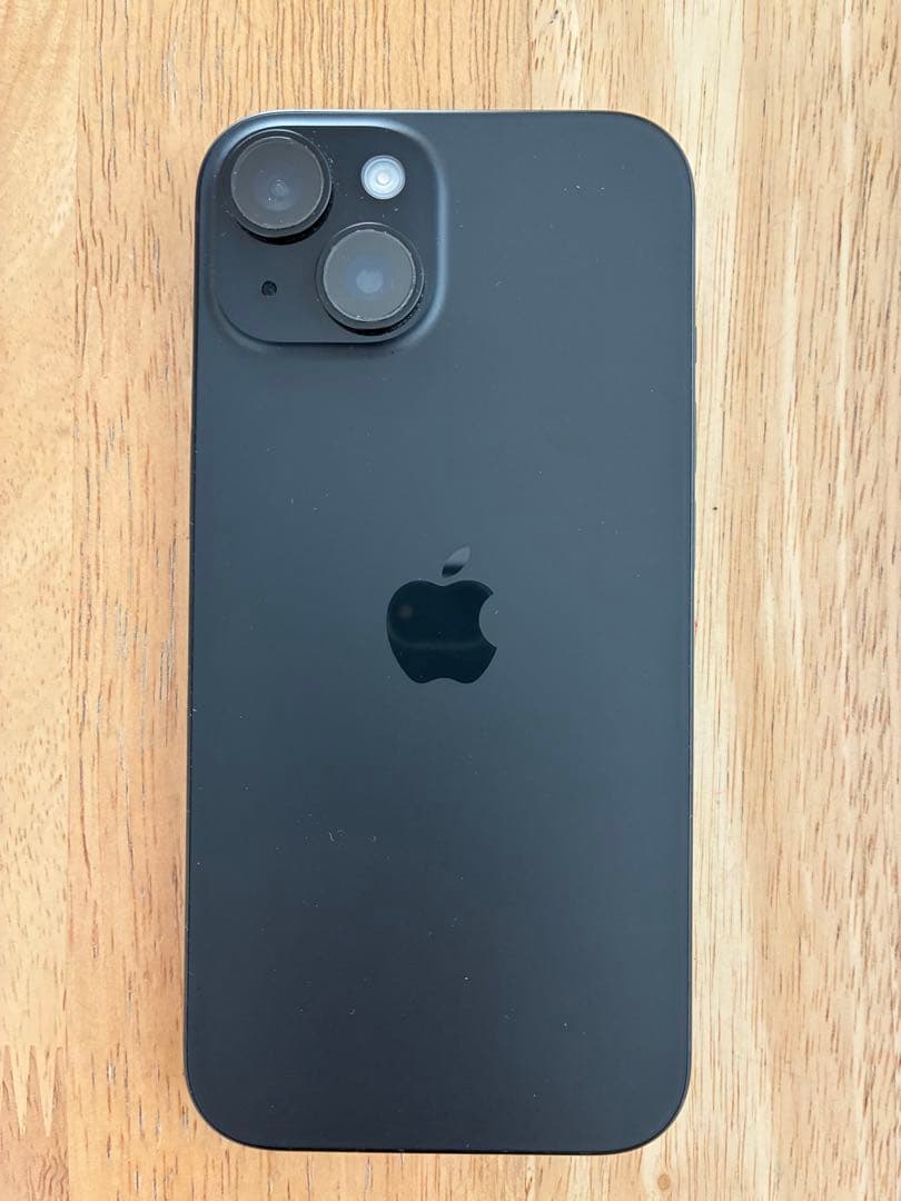 【シオンモンキー】Apple iPhone 15 ブラック 本体