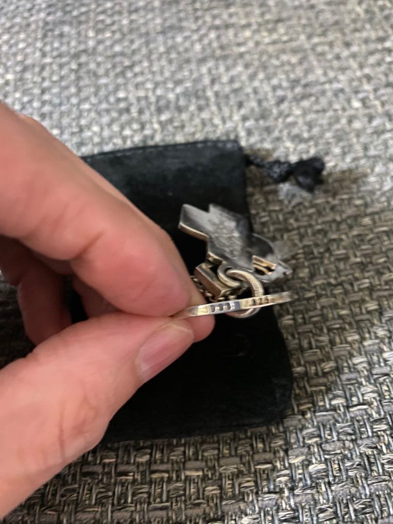 クロムハーツ☆スリートリンケッツ純正パヴェダイヤ 国内正規品未使用　超超レア☆