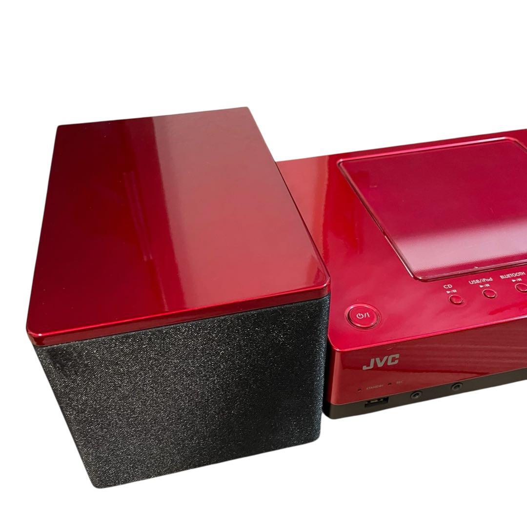 【美品】JVCケンウッド UX-L5-R レッドミニコンポ UX-L5-B