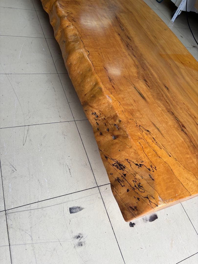 【※最終値下げ】一枚板　天然木　座卓　天板
