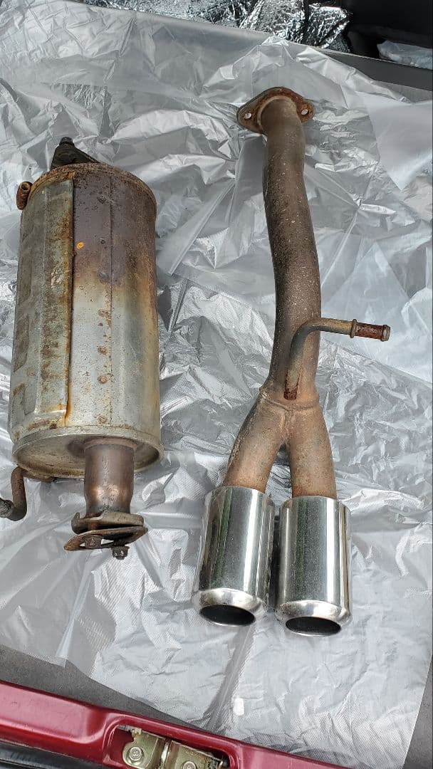 年内限定希少スズキスポーツ　 デュアル出しマフラー　アルトワークス、キャロル