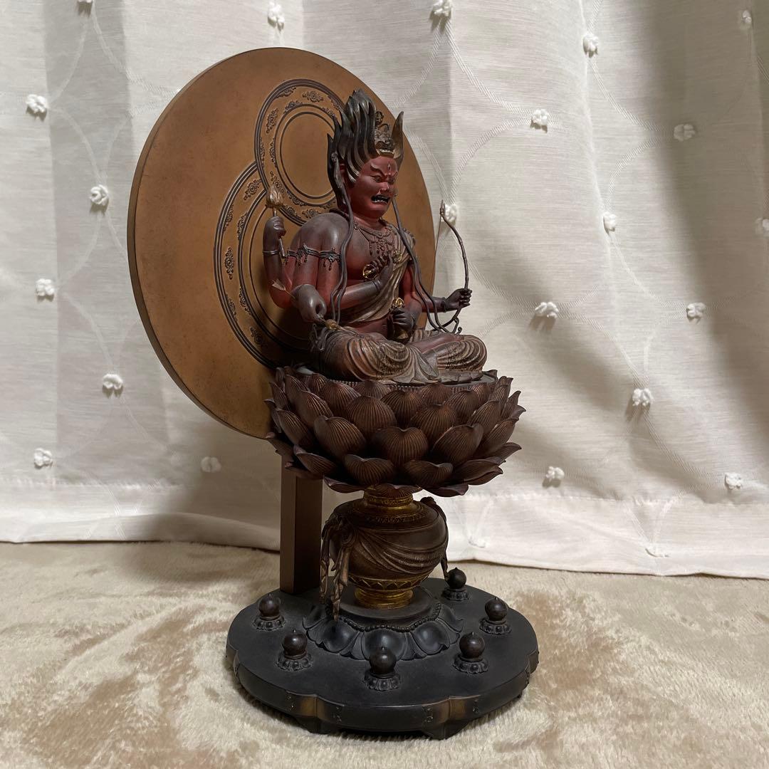 最終値下げ　愛染明王　仏像　イスム