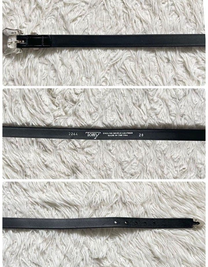 トニー　レザー　 TORY LEATHER WESTERN BELT 28