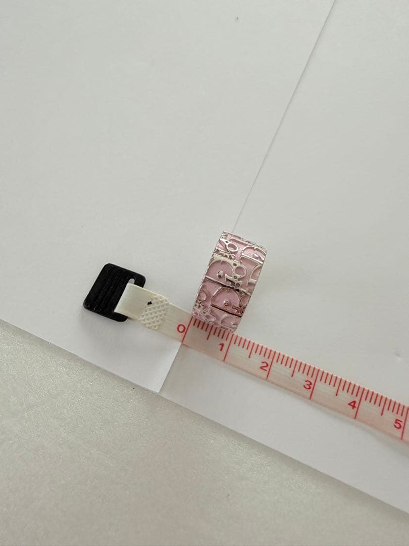 Christian Dior ディオール トロッターリング 2 ピンク 10号