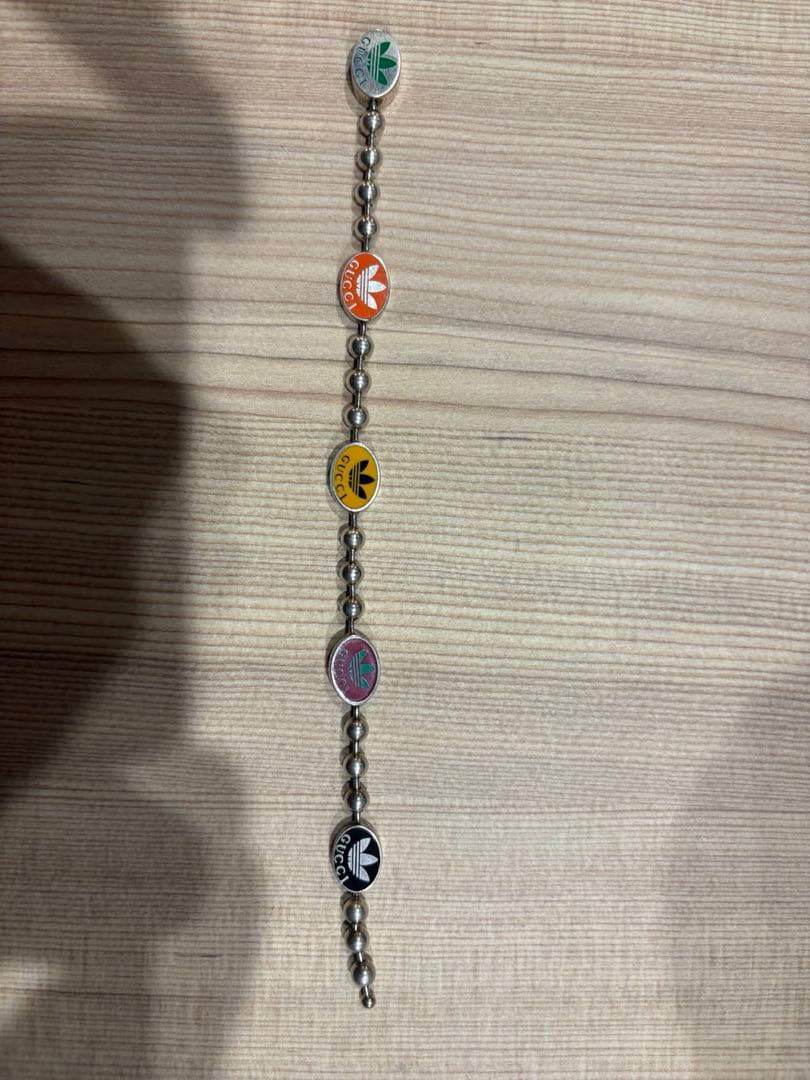 Gucci x adidas ボールチェーンブレスレット