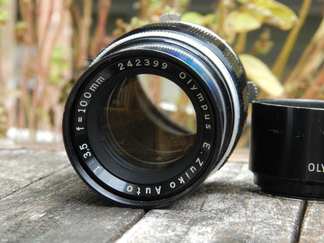 Olympus E.Zuiko Auto-T 100mm f/3.5 レンズ