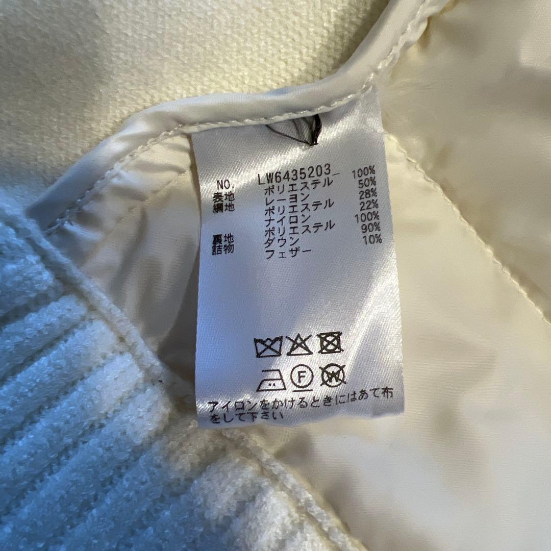 blancvent ホワイト キルティングベスト