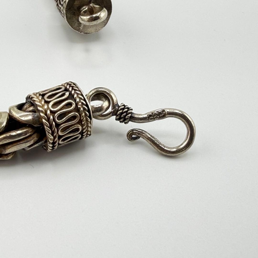 シルバー925 バリチェーン ブレスレット メンズ アクセサリー
