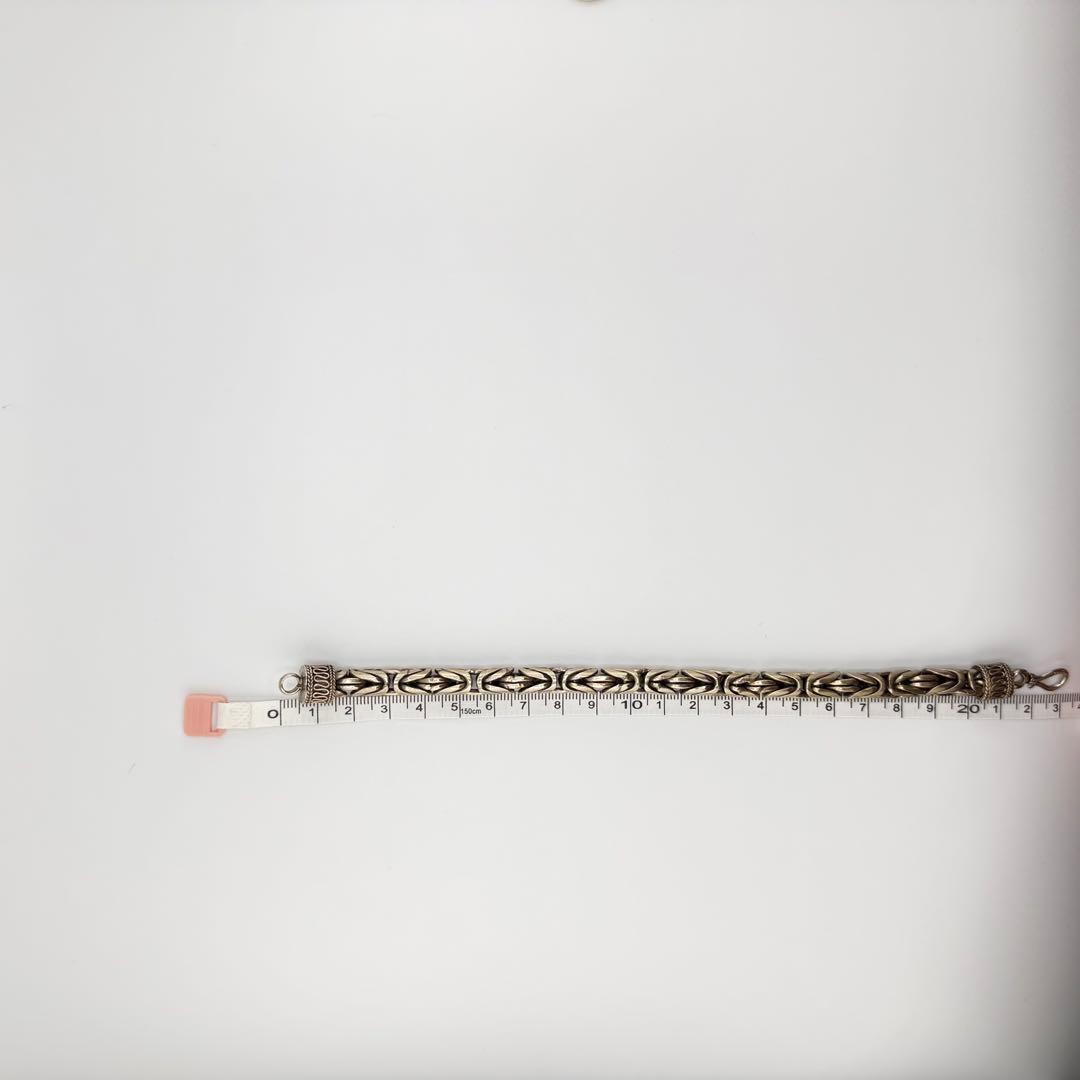シルバー925 バリチェーン ブレスレット メンズ アクセサリー