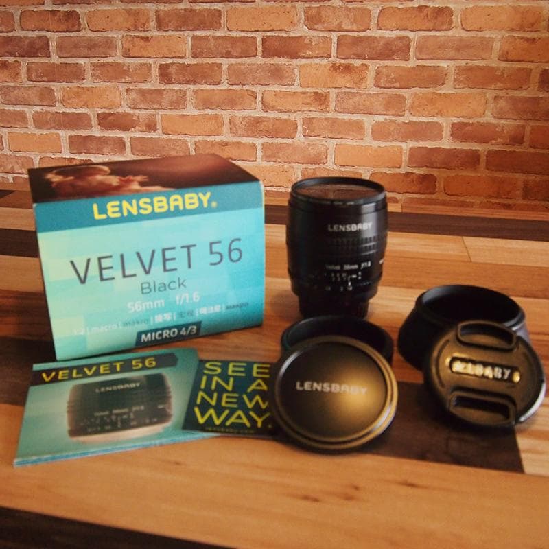 ☆美品☆Lensbaby Velvet 56mm f1.6 ☆m4/3☆