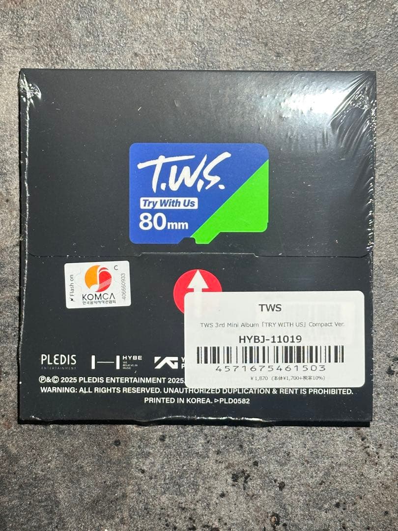 【36枚】TWS TRY WITH US Compact ver. 新品未開封