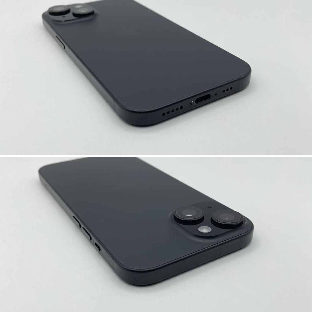 iPhone 15 128GB バッテリー100% ブラック SIMフリー