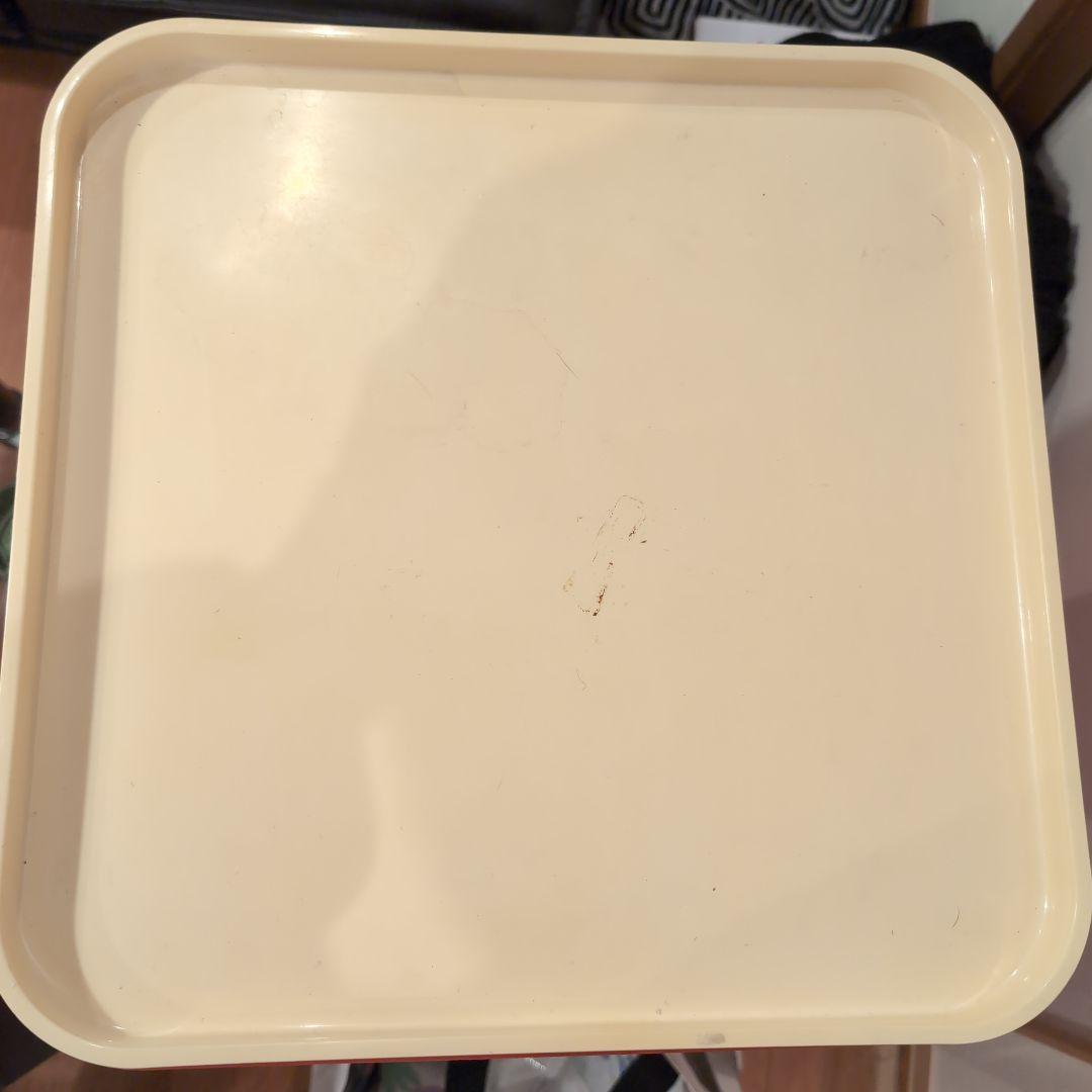 レトロポップ 収納ボックス コーラルカラー 3段