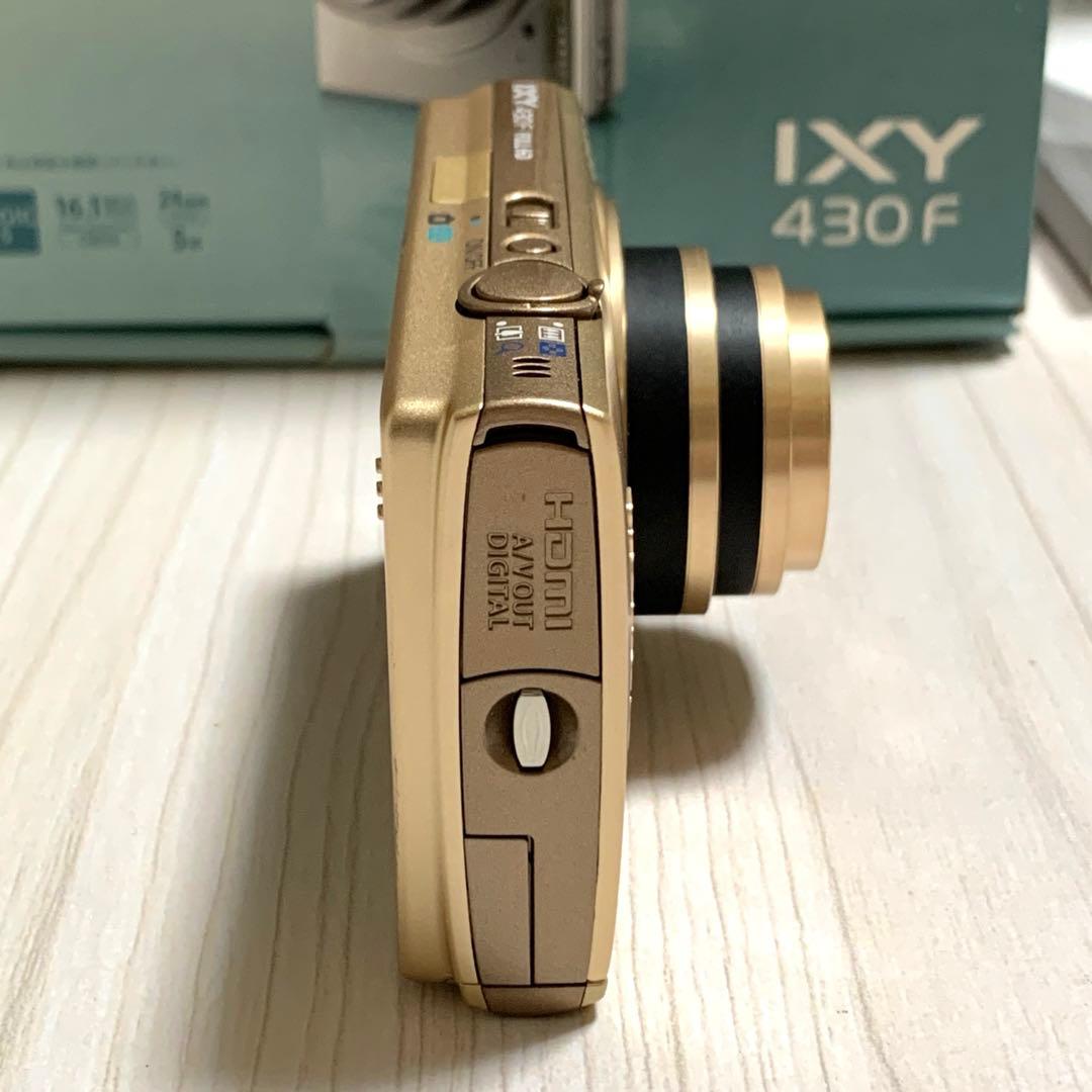 【ほぼ未使用】Canon IXY 430F 箱・付属品完備 SDカード付き